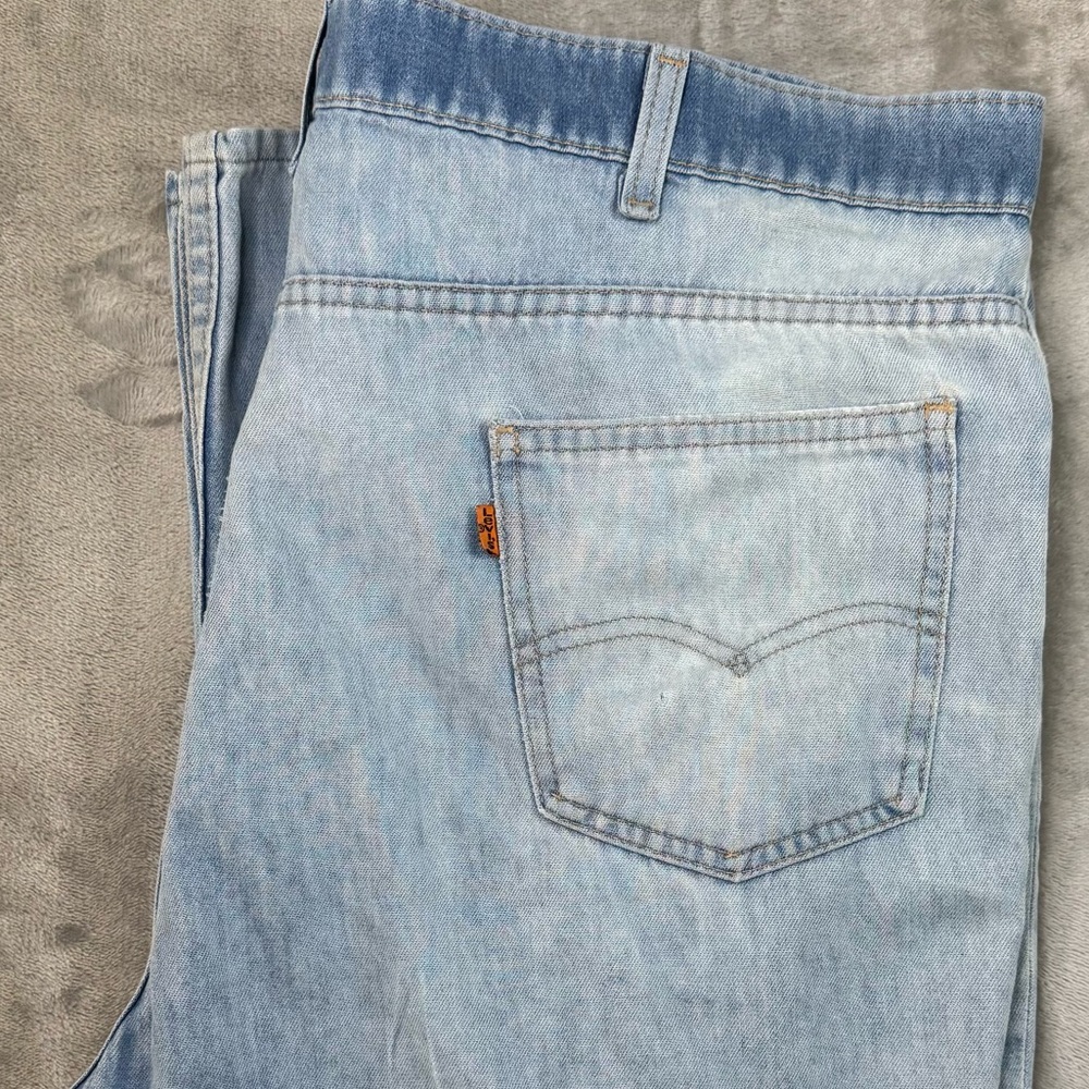 Vintage Levi’s for Men Orange Tab Light Wash Jeans Men 42x30